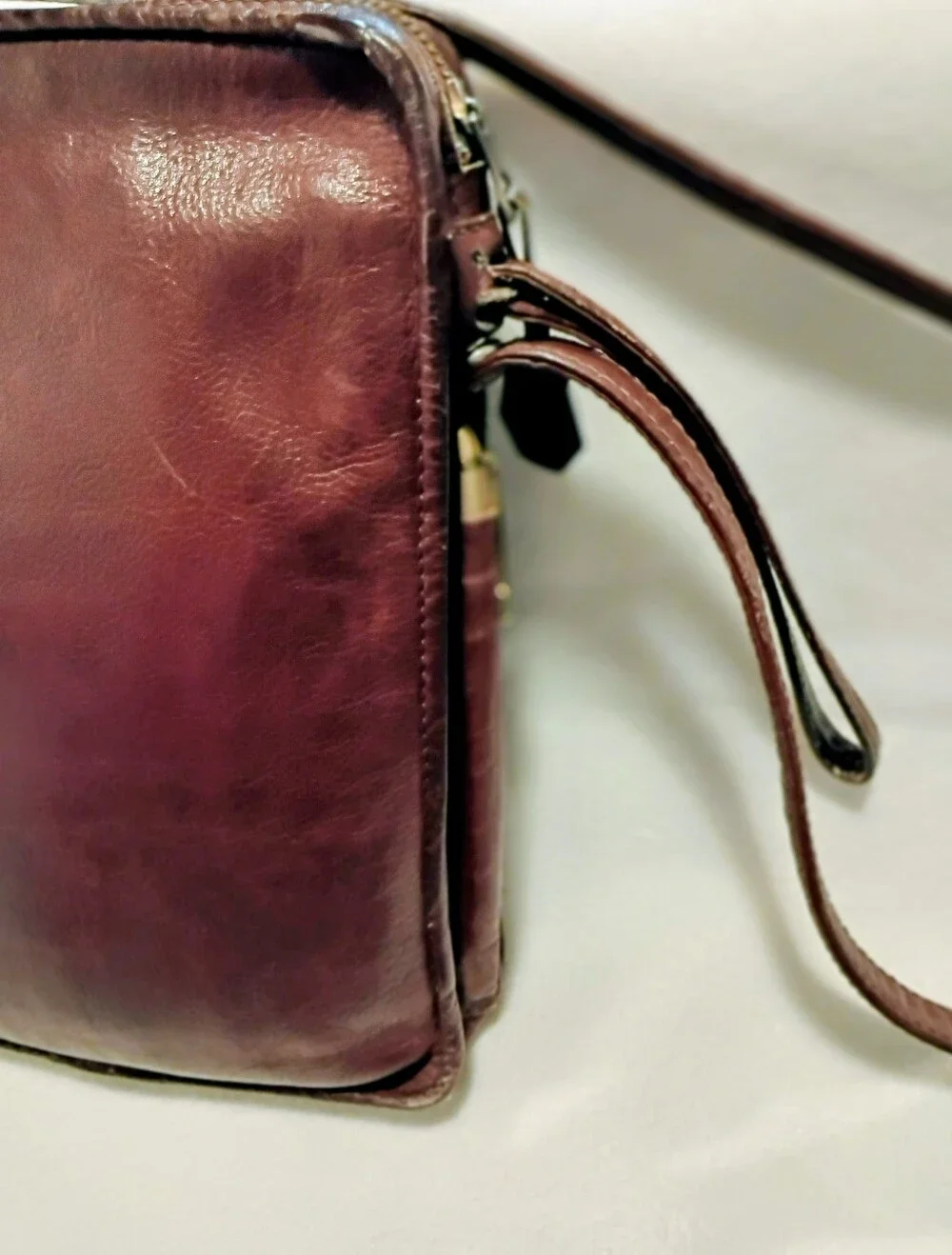 Fairfax Leather Hippie Satchel 70s Boho Good Goods